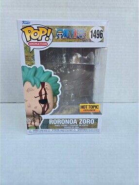 Funko Pop Animation One Piece Roronoa Zoro #1496 Empty Box